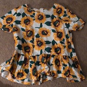 a sunflower blouse!